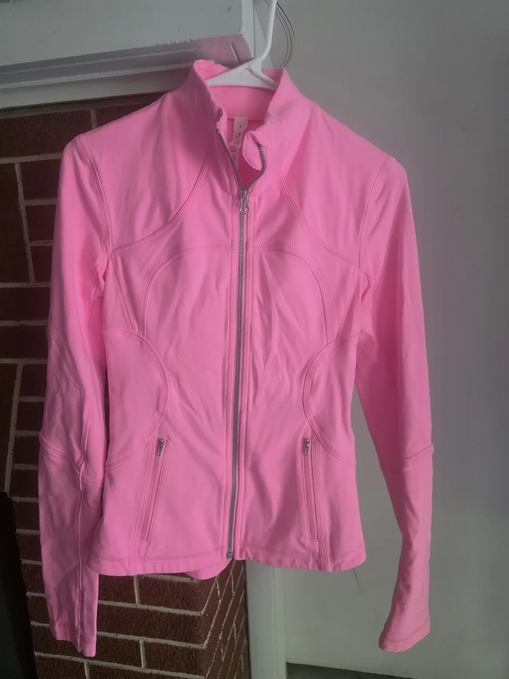 lululemon athletica Neon Pink Full-Zip Performance Jacket
